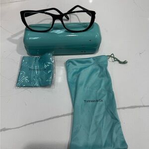 Tiffany & Co. Black Glasses Accessories Set